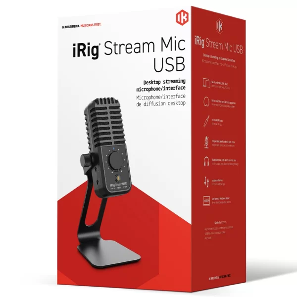 IK MULTIMEDIA IP-IRIG-STRMMICUSB-IN - iRig Stream Mic USB Mikrofon