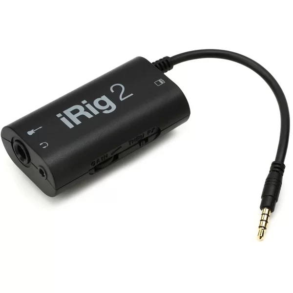 IK Multimedia iRig 2 Elektro & Bas Gitar Ses Kartı (iOS)