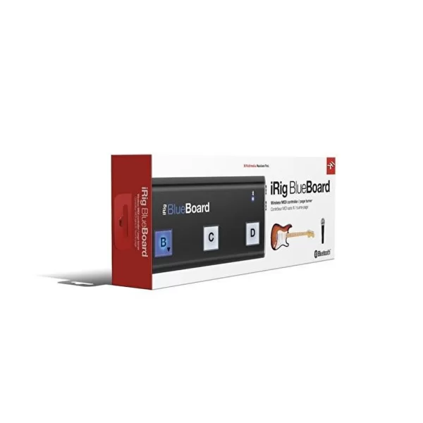 IK Multimedia iRig BlueBoard  Bluetooth Pedalboard (iOS & Mac)