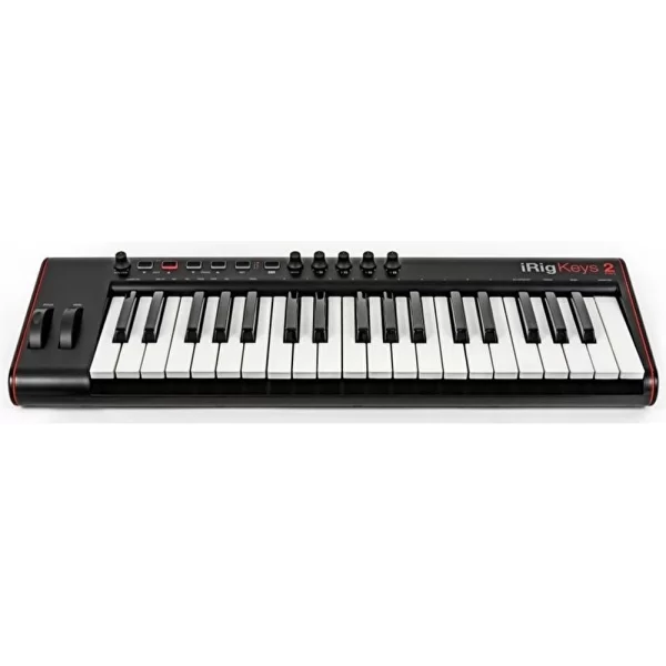IK Multimedia iRig Keys 2 37-Mini Tuşlu Kompakt MIDI Klavye (iOS, Android, Mac & PC)