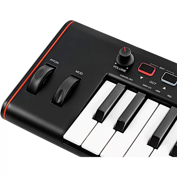IK Multimedia iRig Keys 2 37-Mini Tuşlu Kompakt MIDI Klavye (iOS, Android, Mac & PC)