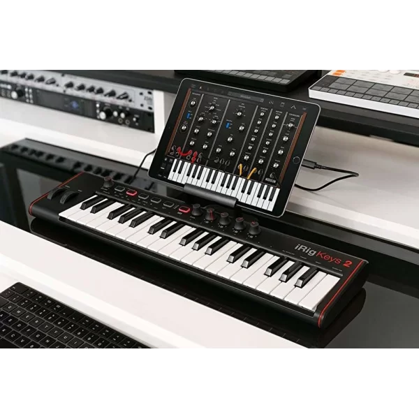 IK Multimedia iRig Keys 2 Pro 37-Tuşlu MIDI Klavye (iOS, Android, Mac & PC)