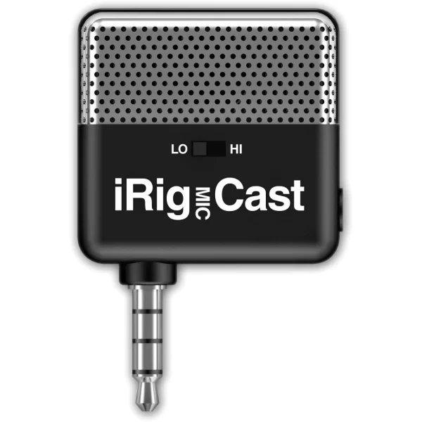 IK Multimedia iRig Mic Cast Ultra-Kompakt Mikrofon (iOS & Android)