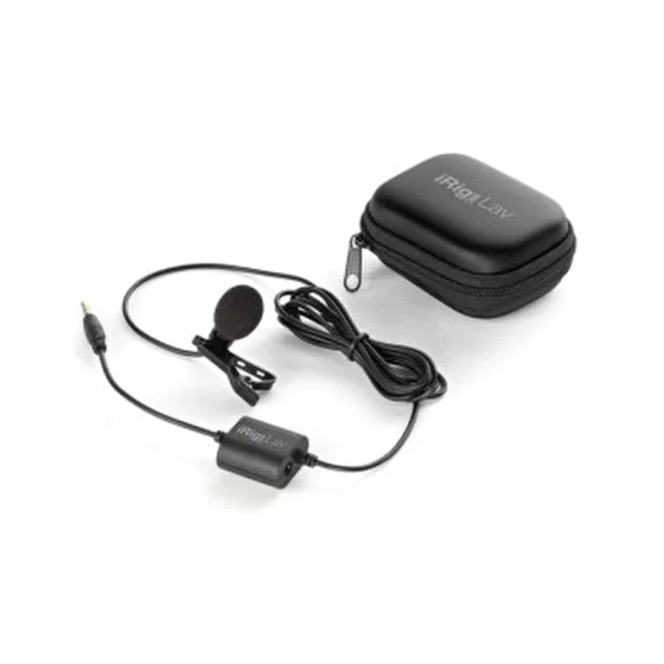 IK Multimedia iRig Mic Lav 2 Pack Lavalier / Lapel / Clip-On Mikrofon (iOS & Android). 2&#039;li Paket