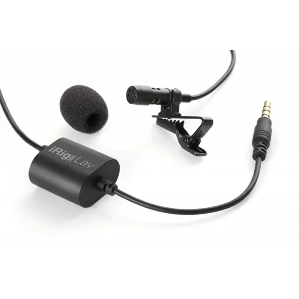 IK Multimedia iRig Mic Lav Lavalier / Lapel / Clip-On Mikrofon (iOS & Android)