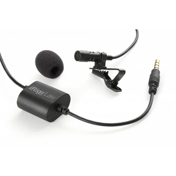IK Multimedia iRig Mic Lav Lavalier / Lapel / Clip-On Mikrofon (iOS& Android)