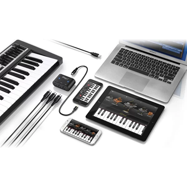 IK Multimedia iRig MIDI 2 MIDI Arabirimi (iOS, Mac & PC)