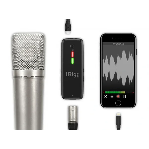 IK Multimedia iRig PRE HD Mikrofon Arabirim/Preamp