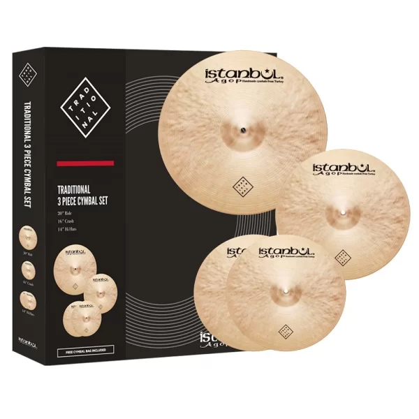 İSTANBUL AGOP ITRS - Traditional 3lü Zil Seti