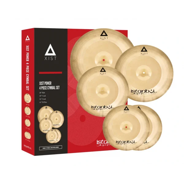 İSTANBUL AGOP IXPWS4 - Xist Power 4lü Zil Seti (14/16/20/18)