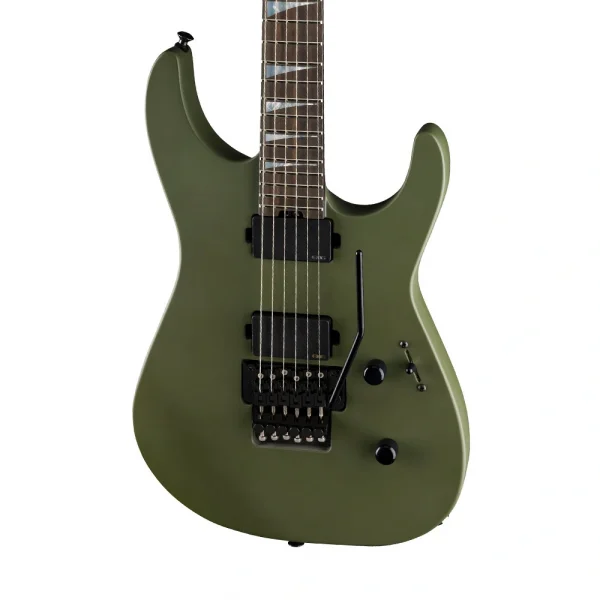 Jackson American Series Soloist SL2MG Floyd Rose EMG Abanoz Klavye Matte Army Drab Elektro Gitar