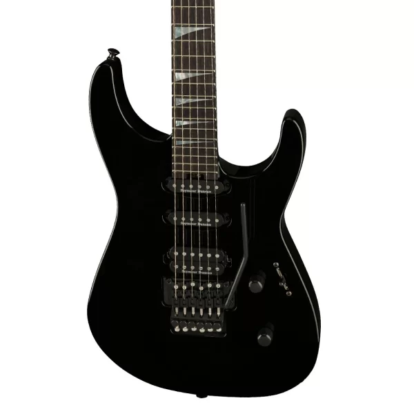 Jackson American Series Soloist SL3 Floyd Rose Abanoz Klavye Siyah Elektro Gitar