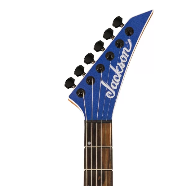 Jackson American Series Virtuoso Hard Tail Abanoz Klavye Mystic Blue Elektro Gitar