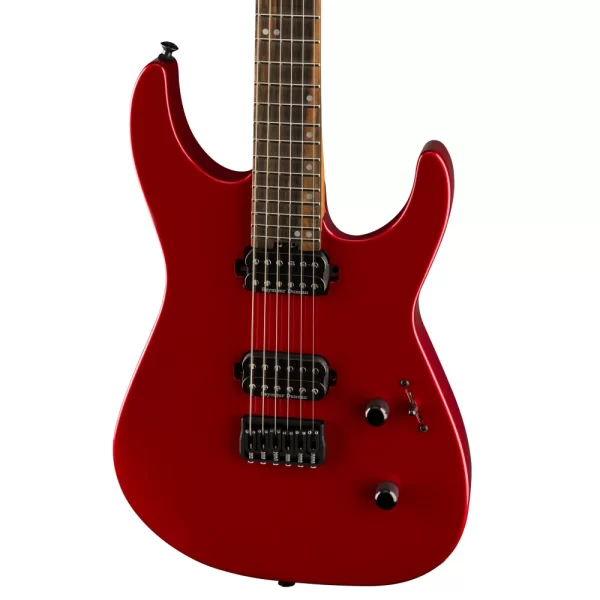 Jackson American Series Virtuoso Hard Tail Abanoz Klavye Red Crystal Elektro Gitar