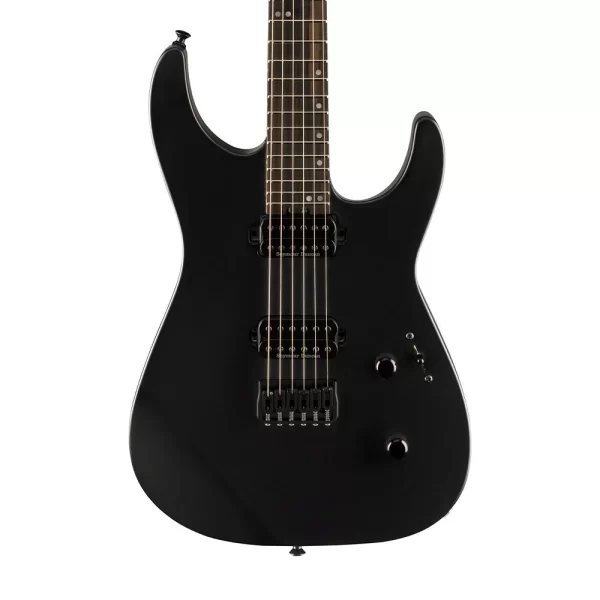Jackson American Series Virtuoso Hard Tail Abanoz Klavye Satin Black Elektro Gitar