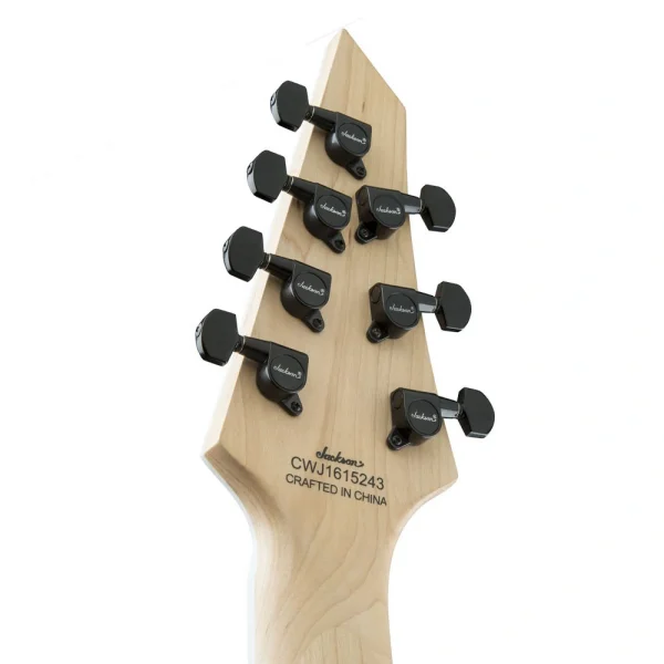 Jackson JS Dinky Arch Top JS32-7 DKA HT Amaranth Klavye Snow White 7 Telli Elektro Gitar
