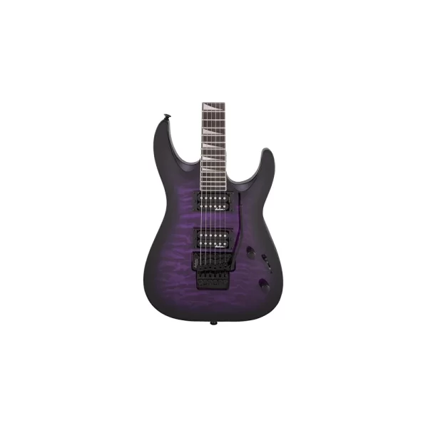 Jackson JS Series Dinky Arch Top JS32Q DKA Amaranth Klavye Transparent Purple Burst Elektro Gitar