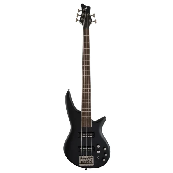 Jackson JS Spectra Bass JS3V Laurel Klavye Satin Black 5 Telli Bas Gitar