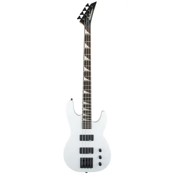 Jackson JS2 Concert Bass Amaranth Klavye Snow White Bas Gitar