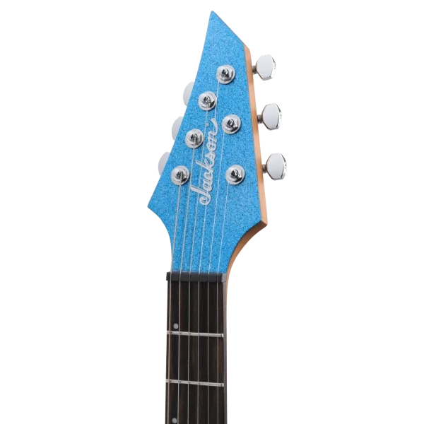 Jackson Pro Misha Mansoor Juggernaut HT6 Abanoz Klavye Blue Sparkle Elektro Gitar