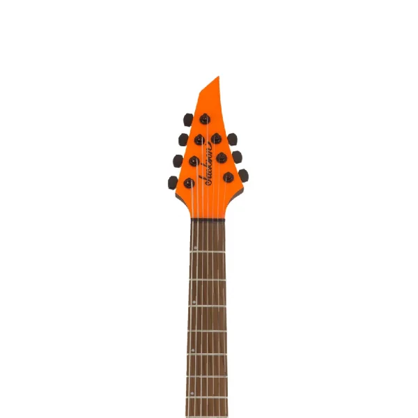 Jackson Pro Misha Mansoor Juggernaut HT7 Caramelized Akçaağaç Klavye Neon Orange 7 Telli Elektro Gitar