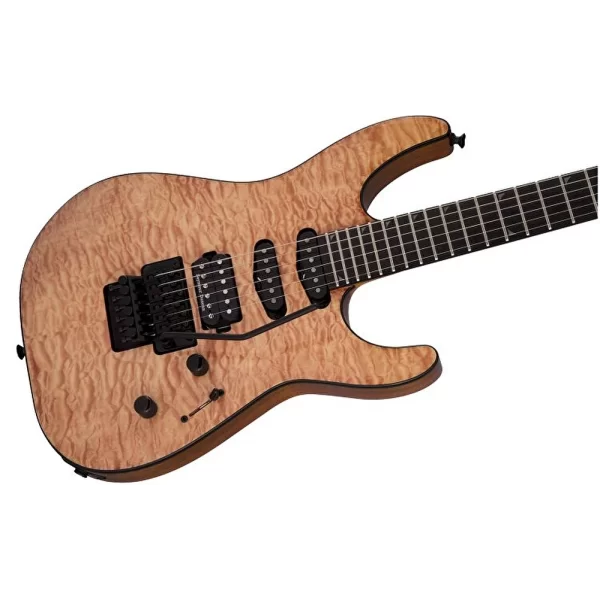 Jackson Pro Series Soloist SL3Q MAH Abanoz Klavye Blonde Elektro Gitar
