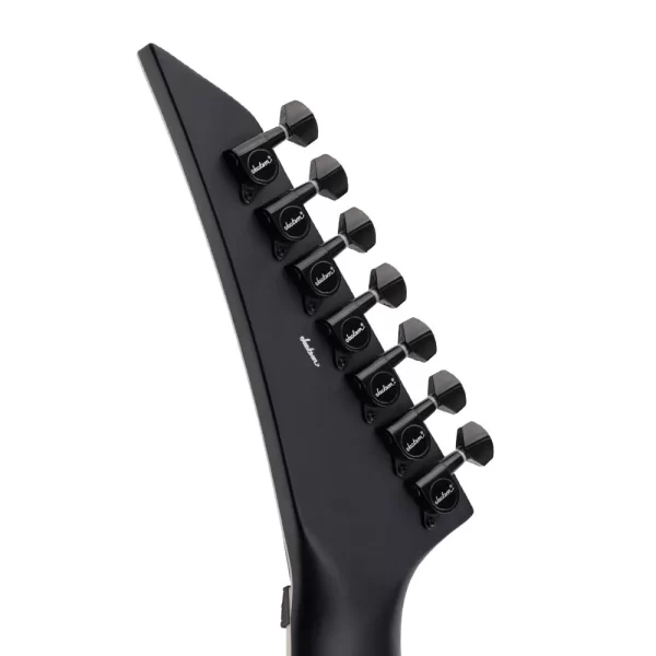 Jackson X Serisi King V KVX-MG7 Laurel Klavye Satin Black with Primer Gray Bevels Elektro Gitar