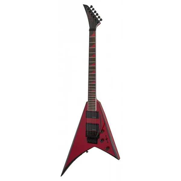 Jackson X Serisi Rhoads RRX24 Laurel Klavye Red with Black Bevels Elektro Gitar