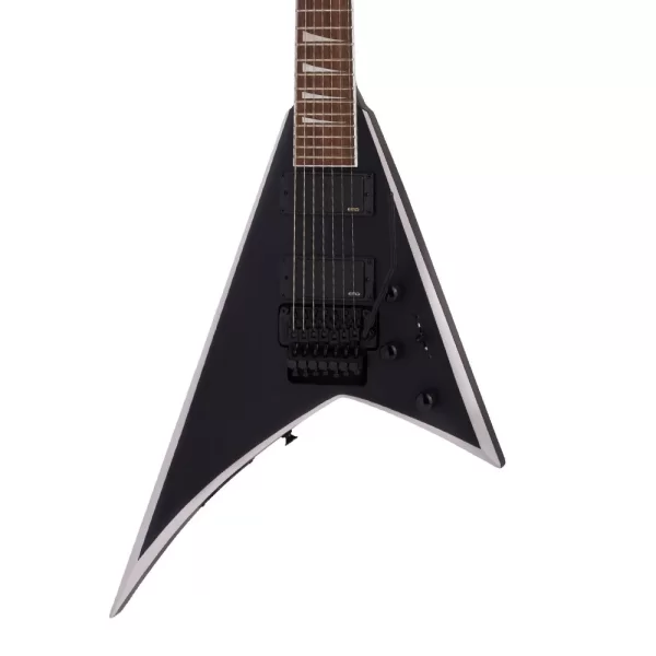 Jackson X Serisi Rhoads RRX24-MG7 Laurel Klavye Satin Black with Primer Gray Bevels 7 Telli Elektro Gitar