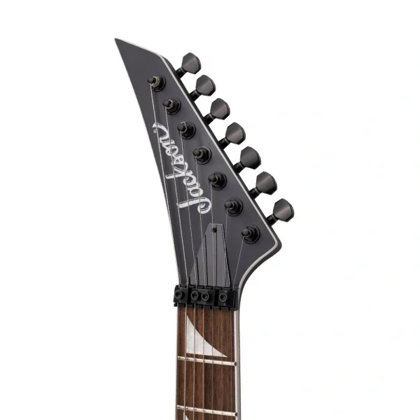 Jackson X Serisi Rhoads RRX24-MG7 Laurel Klavye Satin Black with Primer Gray Bevels 7 Telli Elektro Gitar