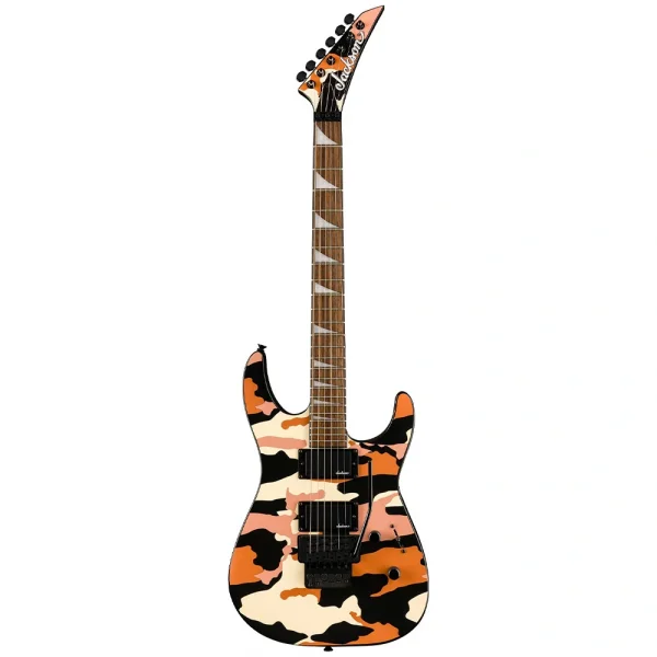 Jackson X Soloist SLX DX Camo Laurel Klavye Butterscotch Camo Elektro Gitar