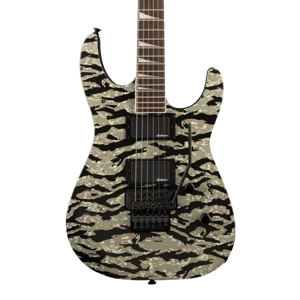 Jackson X Soloist SLX DX Camo Laurel Klavye Tiger Jungle Camo Elektro Gitar