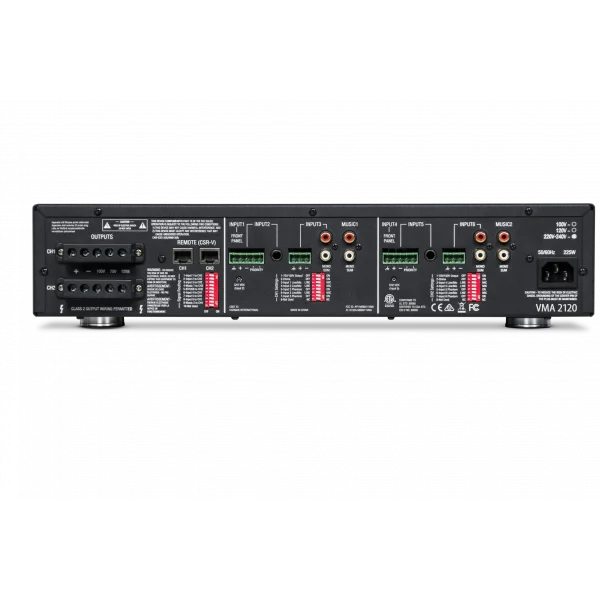 JBL VMA 2120 8 kanal 2x120W Mixer-Amplifier 2-zone, Bluetooth/USB