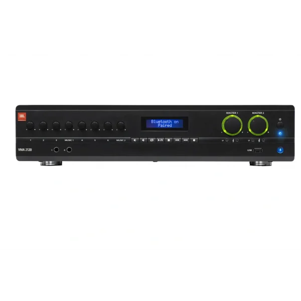 JBL VMA 2120 8 kanal 2x120W Mixer-Amplifier 2-zone, Bluetooth/USB