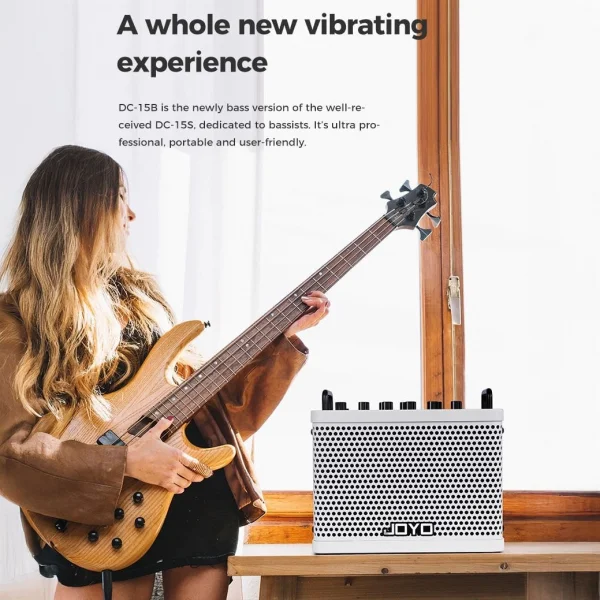 Joyo DC15B Şarjlı Bas Gitar Amfisi (Bluetooth)