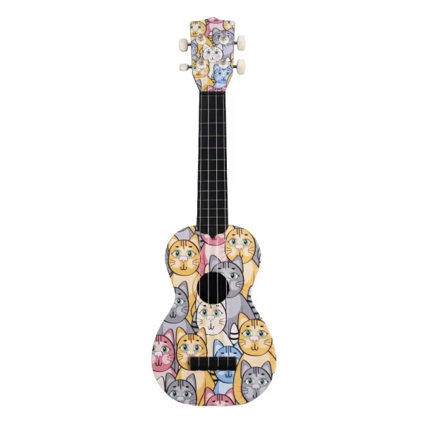 Karin Cat Desenli Soprano Ukulele