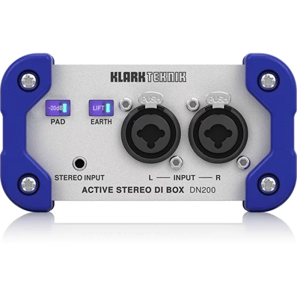 Klark Teknik DN200 V2 Stereo Active Direct Box