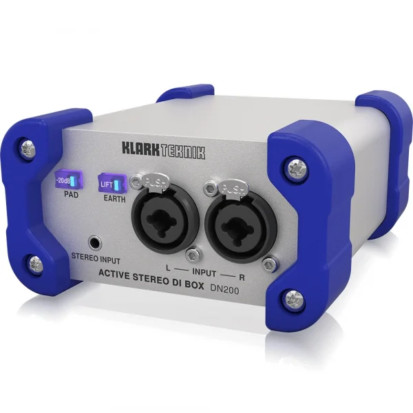 Klark Teknik DN200 V2 Stereo Active Direct Box