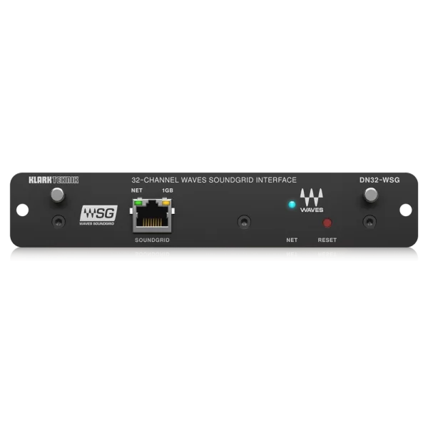 Klark Teknik DN32-WSG Genişleme Kartı 32-Kanal Düşük Gecikmeli AoIP in WAVES SoundGrid Networks