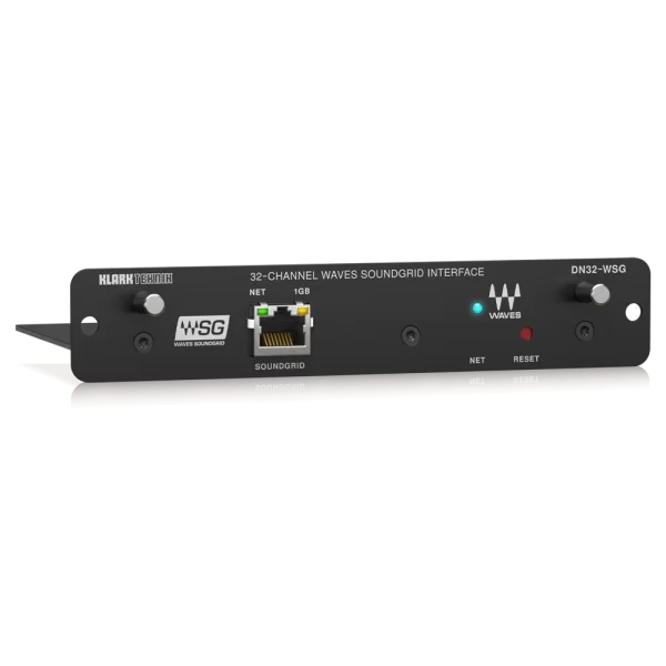 Klark Teknik DN32-WSG Genişleme Kartı 32-Kanal Düşük Gecikmeli AoIP in WAVES SoundGrid Networks