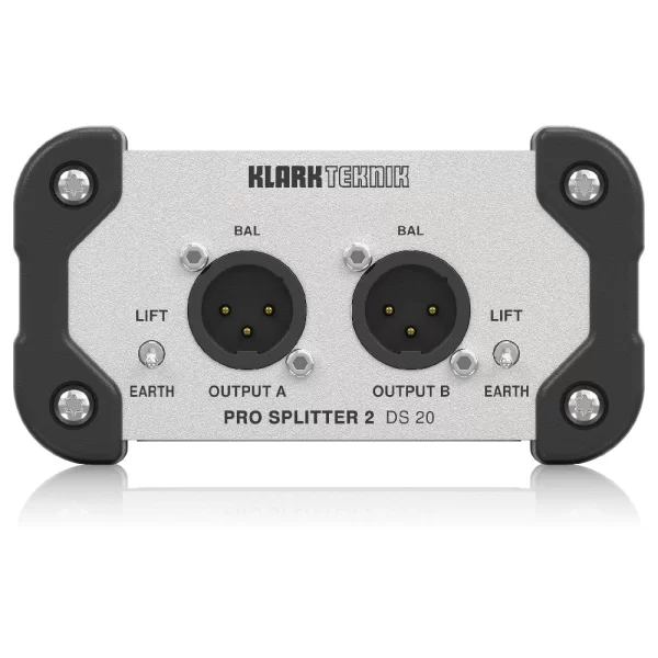 Klark Teknik DS-20 Pasif Sinyal Splitter 1-Giriş/2-Çıkış