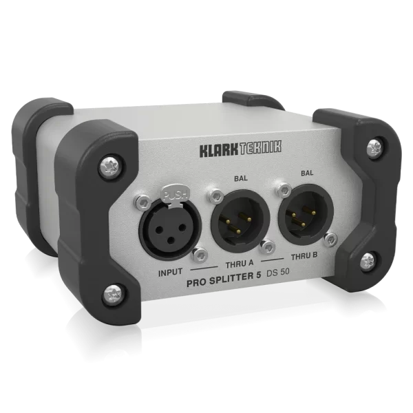 KLARK TEKNIK DS 50 Pasif 1-Giriş/5-Çıkış Sinyal Splitter (Geniş Dinamik Aralık)