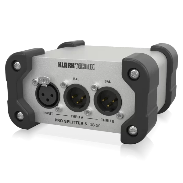 KLARK TEKNIK DS 50 Pasif 1-Giriş/5-Çıkış Sinyal Splitter (Geniş Dinamik Aralık)