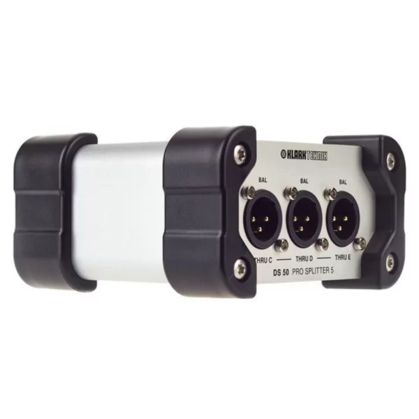 KLARK TEKNIK DS 50 Pasif 1-Giriş/5-Çıkış Sinyal Splitter (Geniş Dinamik Aralık)