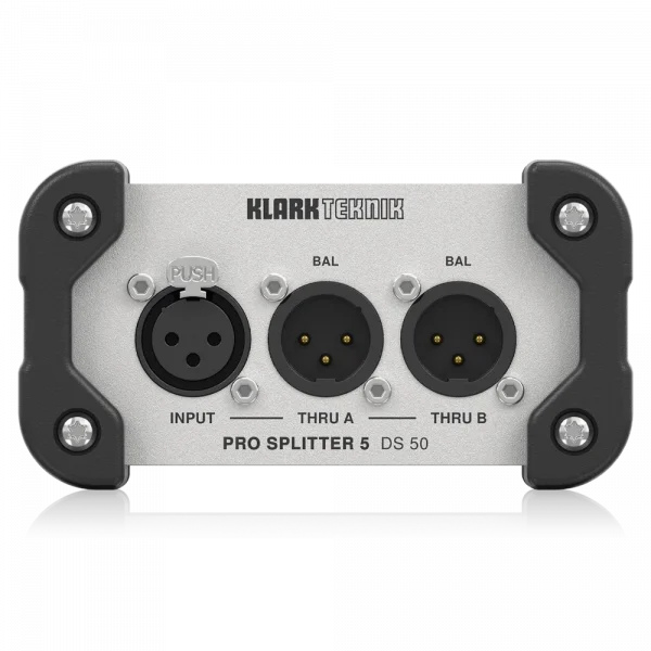KLARK TEKNIK DS 50 Pasif 1-Giriş/5-Çıkış Sinyal Splitter (Geniş Dinamik Aralık)