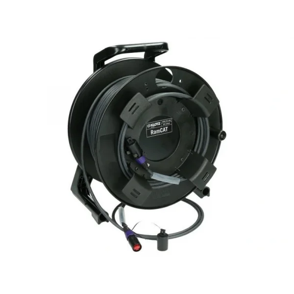 Klotz CAT5-50-PUR Flex Profesyonel Makaralı Network Kablo, 50 metre, double shielded RamCAT