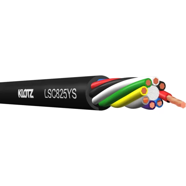 Klotz LSC825YS 8x2.5mm. Twinax Hoparlör Kablosu (100mt-Rulo)