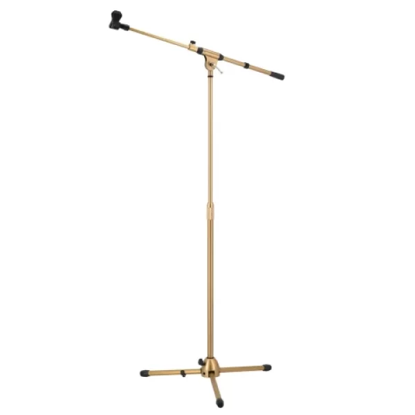 K.Meister BS-101 GOLD Pro High End Akrobat Mikrofon Sehpası, Çevirmeli, 4.7 Kg