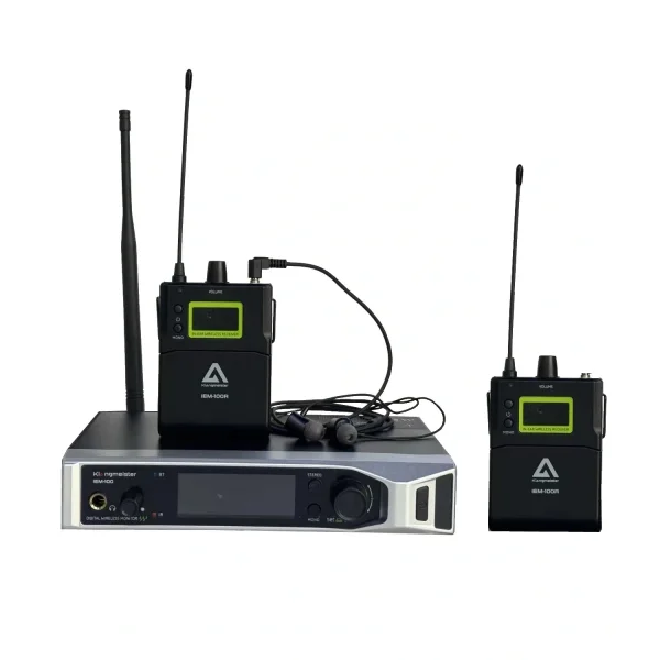 K.Meister IEM 100-TWIN | Çift Alıcılı Kablosuz in-ear monitor set