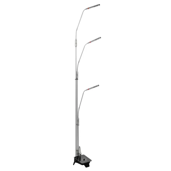 K.Meister KGM-316 Ayaklı Sehpalı 3lü Koro Mikrofon 35/80/140 cm